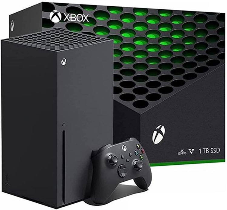 Microsoft - Xbox Series X  -  Noire  -  1TB ( Boîte incluse ) (usagé)