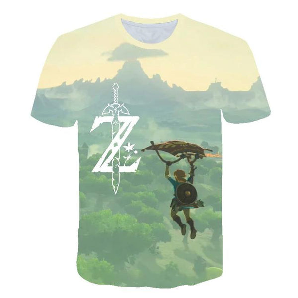 T-shirt - The Legend of Zelda - Breath of the Wild   ( Grandeur enfants / 9-10 ans )