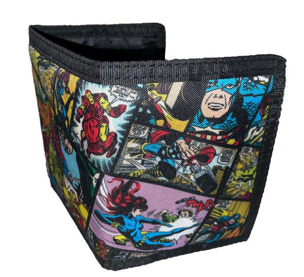 Fabric Trifold Wallet - Marvel Characters