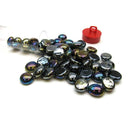 Chessex - 40 glass stones for games - Assorted Iridized