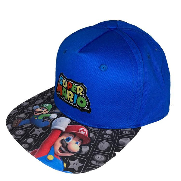 Super Mario Bros. Adjustable Cap -Mario & Luigi
