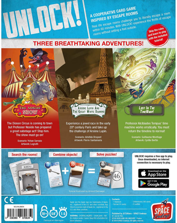 UNLOCK!  -  TIMELESS ADVENTURES