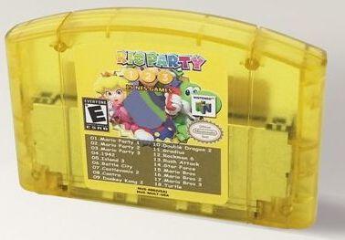 MARIO PARTY 1 - 2 - 3  +  15 jeux NES  ( Cartouche seulement - Reproduction )