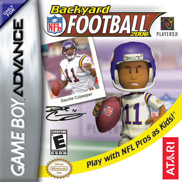 BACKYARD NFL FOOTBALL 2006 ( Box and booklet included ) (used)