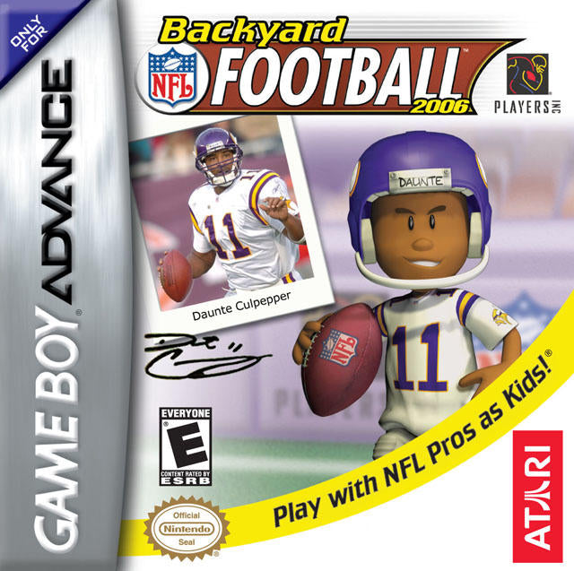 BACKYARD NFL FOOTBALL 2006 ( Box and booklet included ) (used)