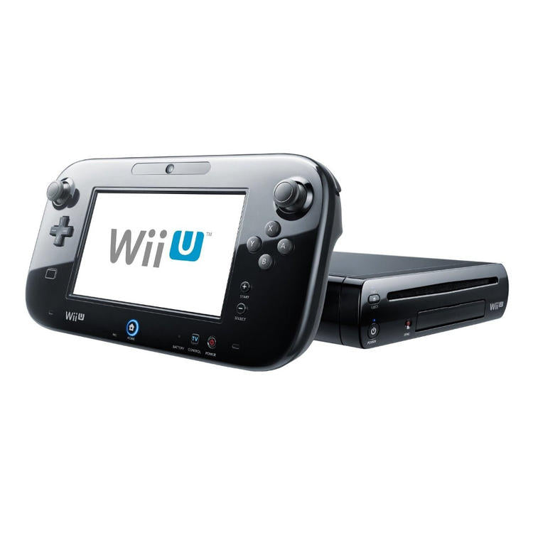 Nintendo Wii U modèle 32GB  -  Noire   ( Boîte et livret non inclus ) (usagé)