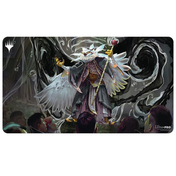 Ultra Pro Playmat - Magic The Gathering  -  Strixhaven Silverquill Statement Commander   -   Breena, The demagogue