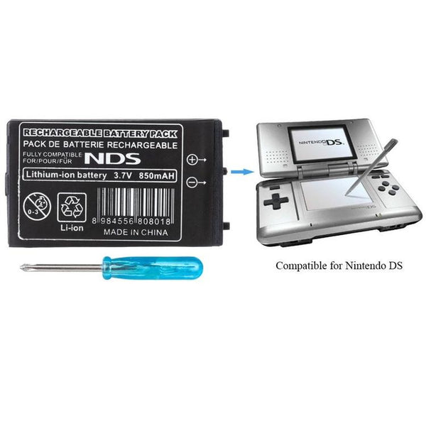 Batterie rechargeable pour Nintendo DS  - 3.7V / 850mAH