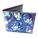 Bioworld - Portefeuille à deux volets - Mega Man  -  Bleu