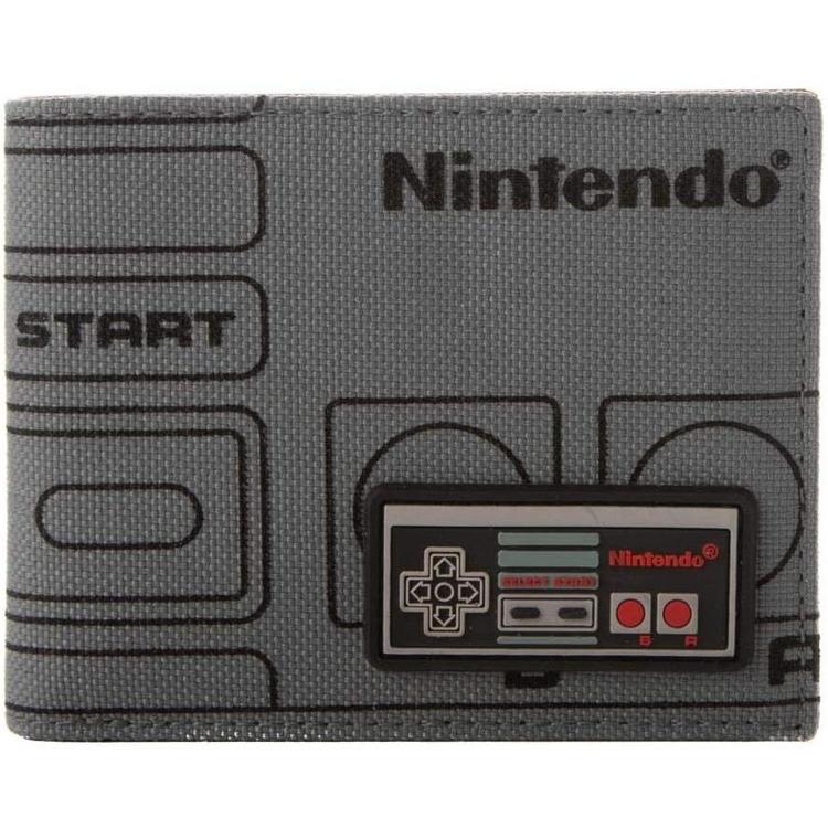 Bioworld - Cloth Trifold Wallet - Nintendo Entertainment System