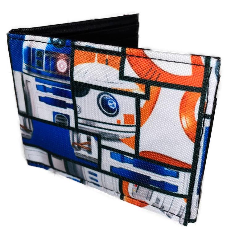 Bioworld - Cloth bi-fold wallet - Star wars - R2D2 / BB8