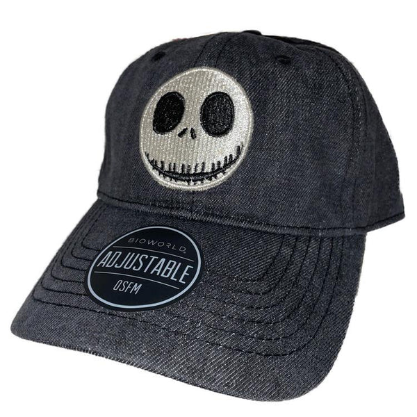 Adjustable Pre-Curved Cap - Tim Burton's The nightmareBefore christmas 25 Years - Jack Skellington