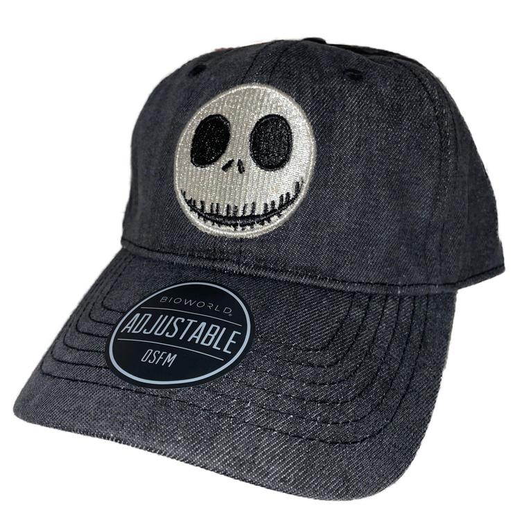 Casquette Pré-Courbée ajustable  -  Tim Burton's The nightmareBefore christmas 25 Years - Jack Skellington