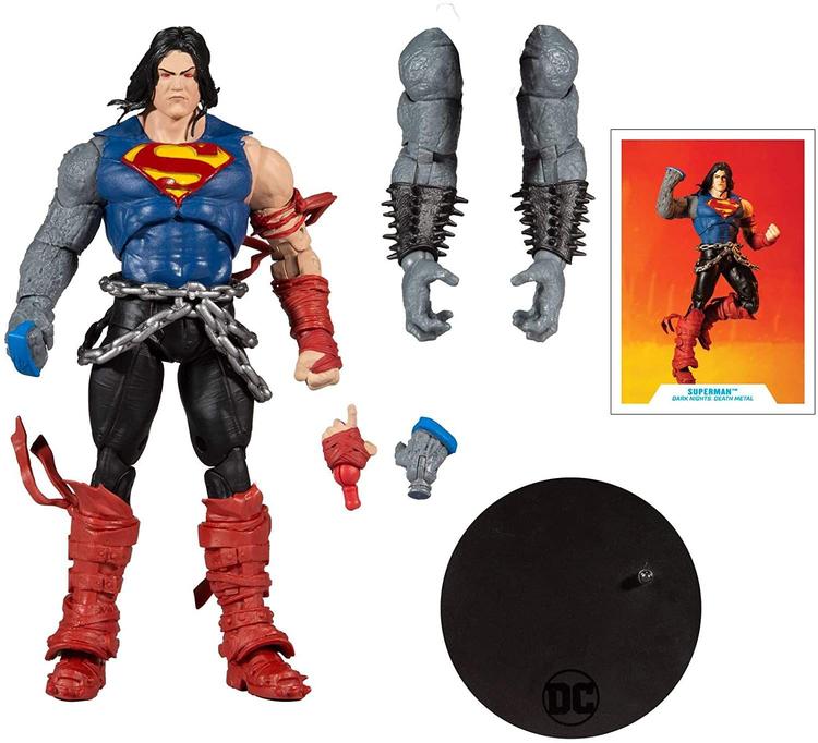 McFarlane - Figurine action de 17.8cm  -  DC Multiverse  -  Dark Nights Dead Metal  -  Superman