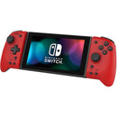 Hori - Manette grandeur nature pour le mode portable Nintendo Switch  -  Split pad pro Volcanic Red