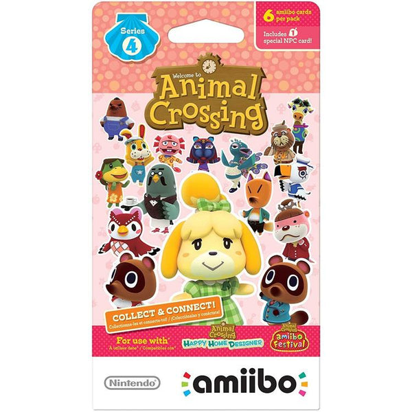 Amiibo - Welcome to Animal Crossing Card Pack - Series 4