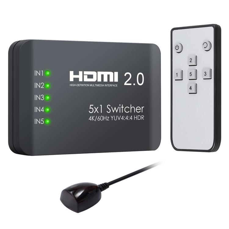 Neoteck - 5 in / 1 out HDMI switcher