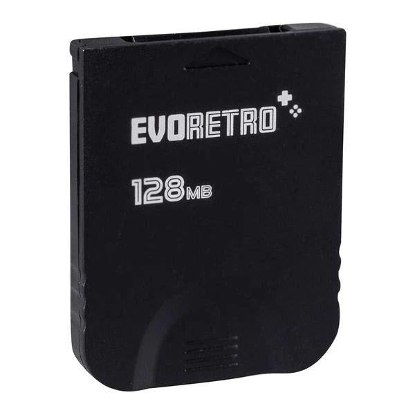 Evoretro - Carte mémoire pour Nintendo Gamecube  - 128mb ou 2048 bloc