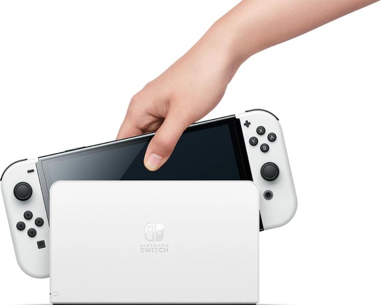 Nintendo Switch OLED  -  Blanche