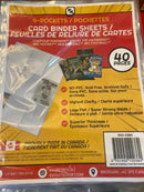 EvoRetro - 40 pages with 9 binder pockets