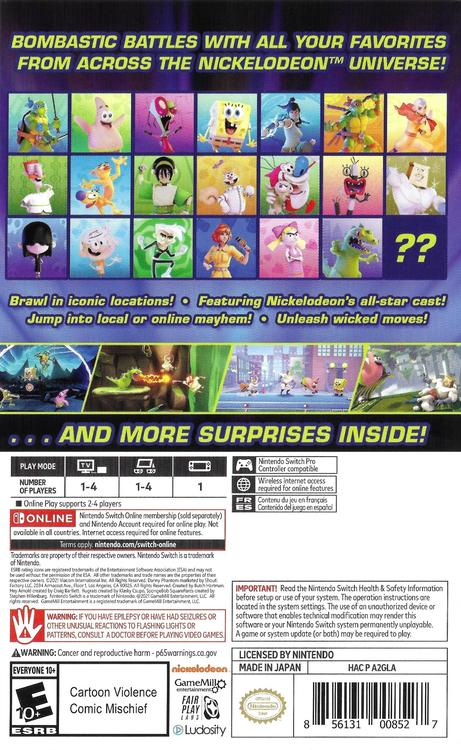 NICKELODEON ALL-STAR BRAWL