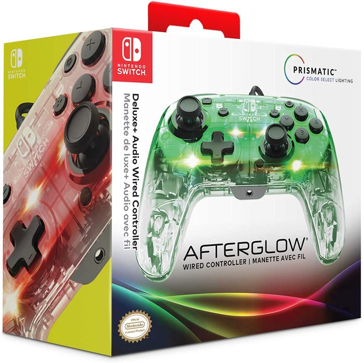 Pdp - Afterglow Deluxe Wired Controller + Audio for Nintendo Switch (Refurb)