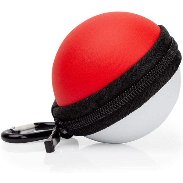 Orzly - Housse de transport pour Manette Poke Ball Plus rouge et blanc