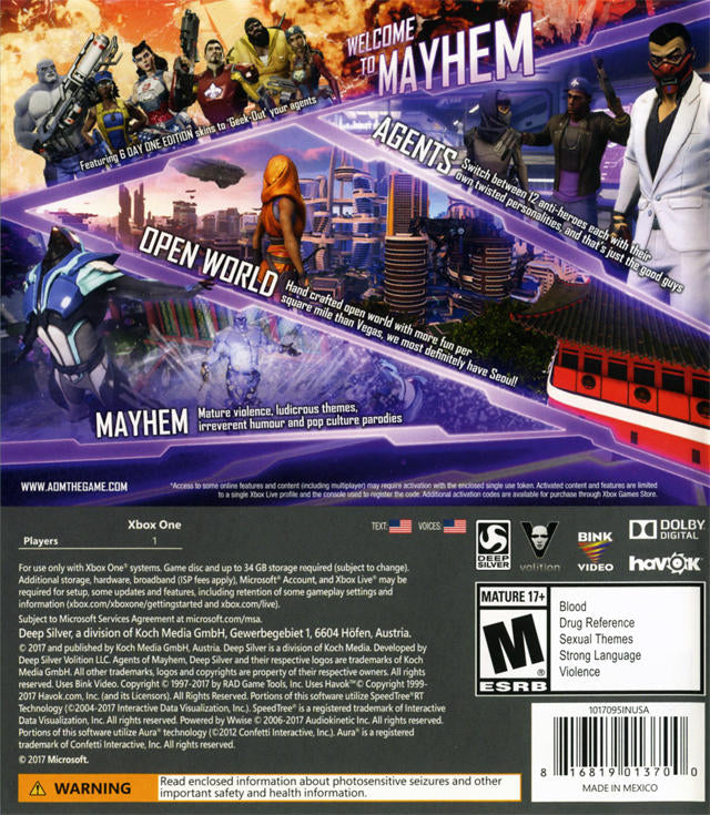 AGENTS OF MAYHEM