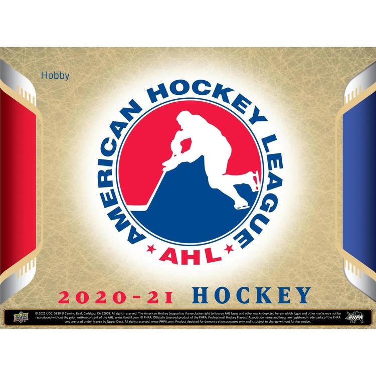 Upper Deck - Boîte Booster Hobby -  AHL - American Hockey League - 2020-21 Hockey