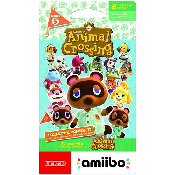 Amiibo - Paquet de Cartes Welcome to Animal Crossing  -  Series 5