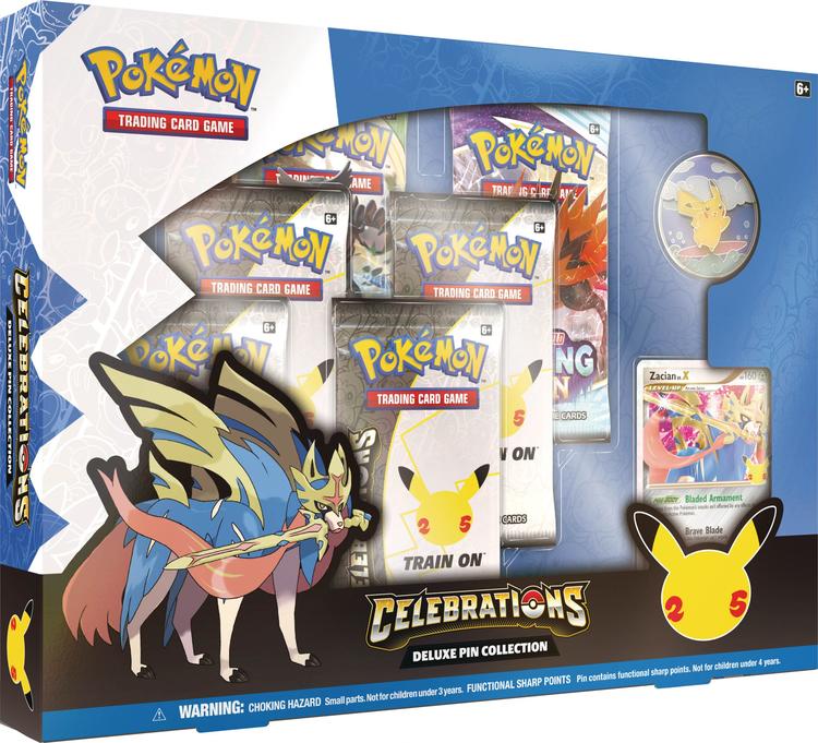 Pokémon - Celebrations Deluxe Pin Collection  -  Zacian Lv. X