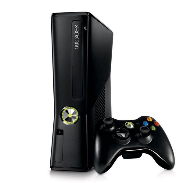 Microsoft Xbox 360 Model 2 (SLIM) - Black - 60GB (used)