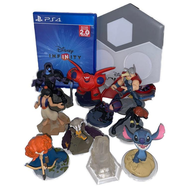 DISNEY INFINITY 2.0  +  lot de figurines (usagé)