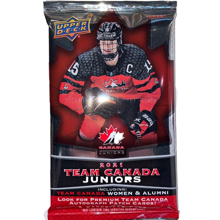 Upper Deck - Paquet Booster Hobby -  Hockey Team Canada juniors 2021