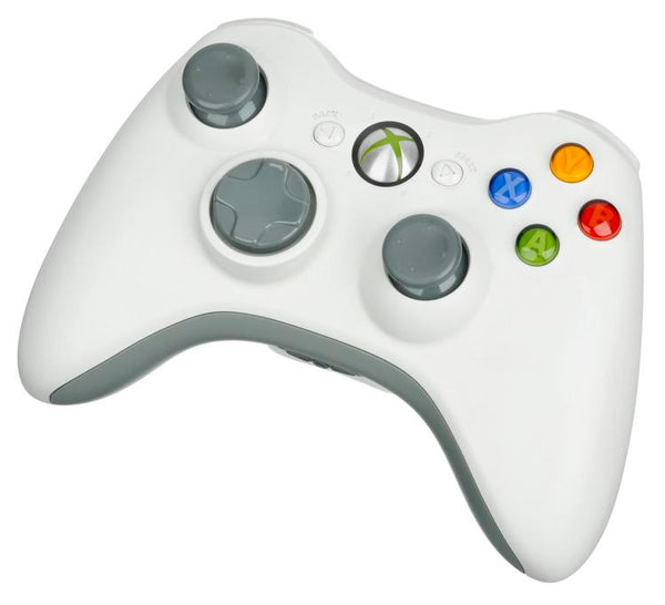 Microsoft - Manette sans fils officiel pour Xbox 360 - Blanche