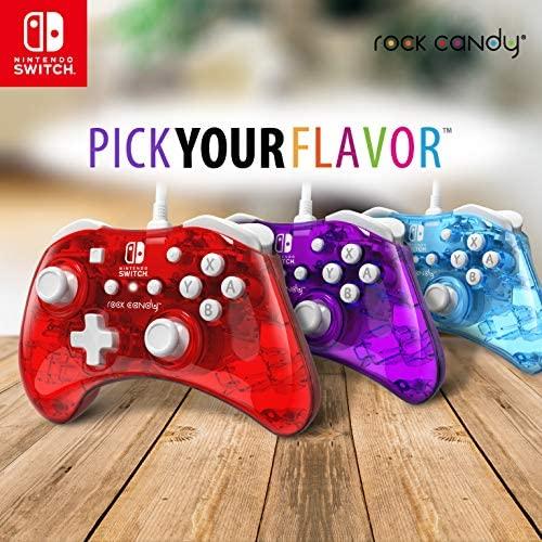 Pdp - Rock Candy wired pro controller for Nintendo Switch - Stormin' Cherry (Refur)