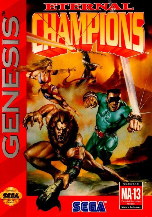 ETERNAL CHAMPIONS ( Cartridge only ) (used)