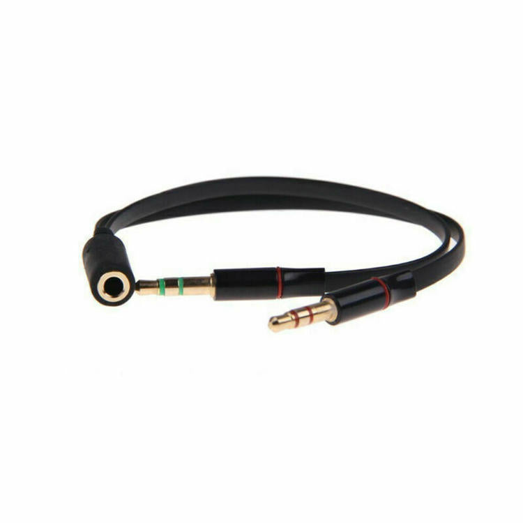 Headphone Y Adapter - 1X 3.5mm Female to 2X 3.5mm Male