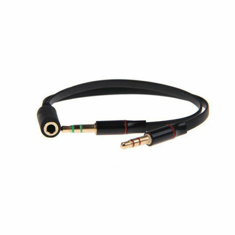 Adaptateur Y pour casque d'écoute  -  1X 3.5mm Femelle vers 2X 3.5mm Mâle