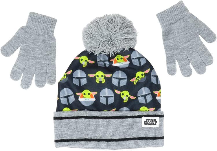 Tuque de Disney's Star wars - The Mandalorian avec gants
