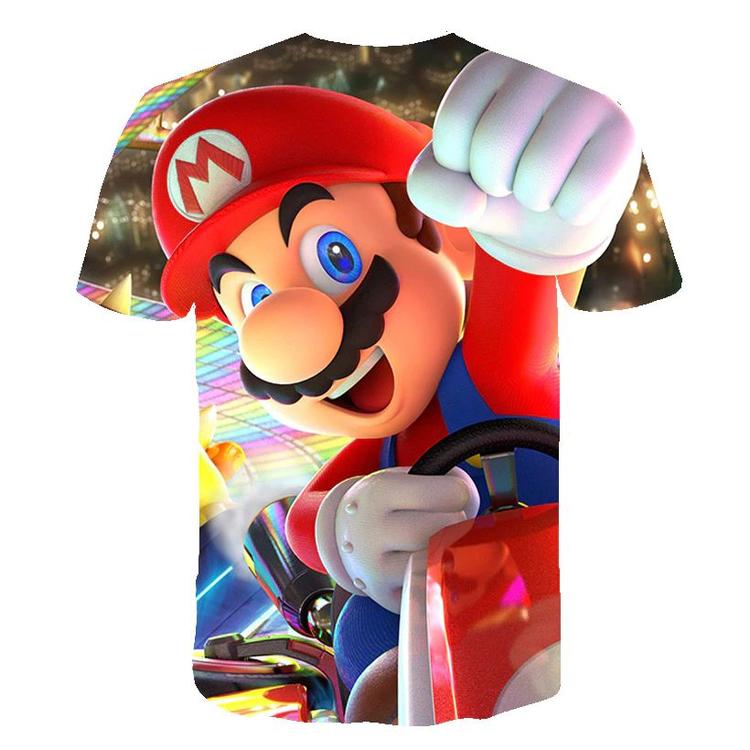 Super Mario Bros t-shirt. - Mario Kart (Children size / 7-8 years old)