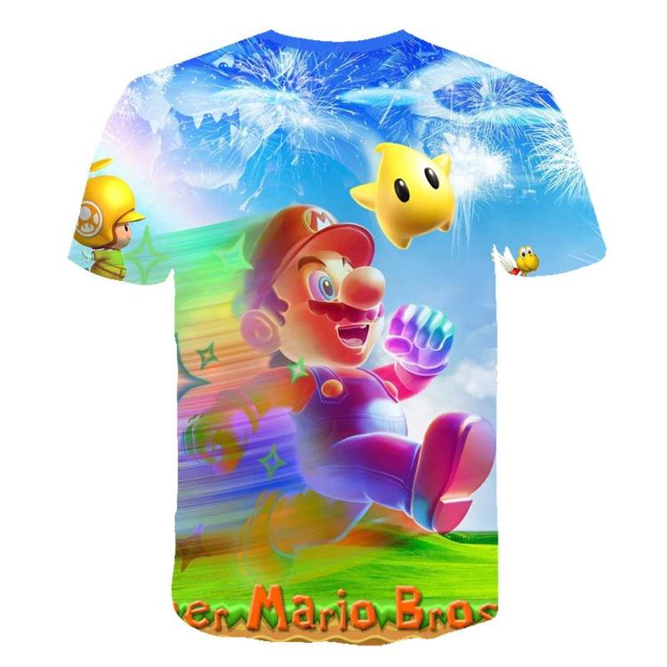 Super Mario Bros t-shirt. - Invincible Mario (Children size / 13-14 years old)