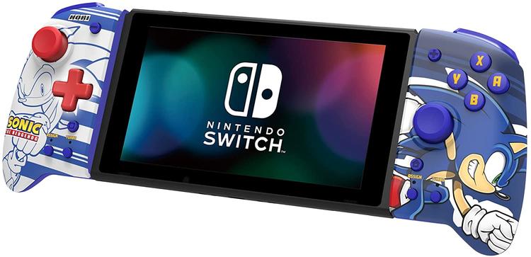 Hori - Manette grandeur nature pour le mode portable Nintendo Switch  -  Split pad pro Sonic The Hedgehog