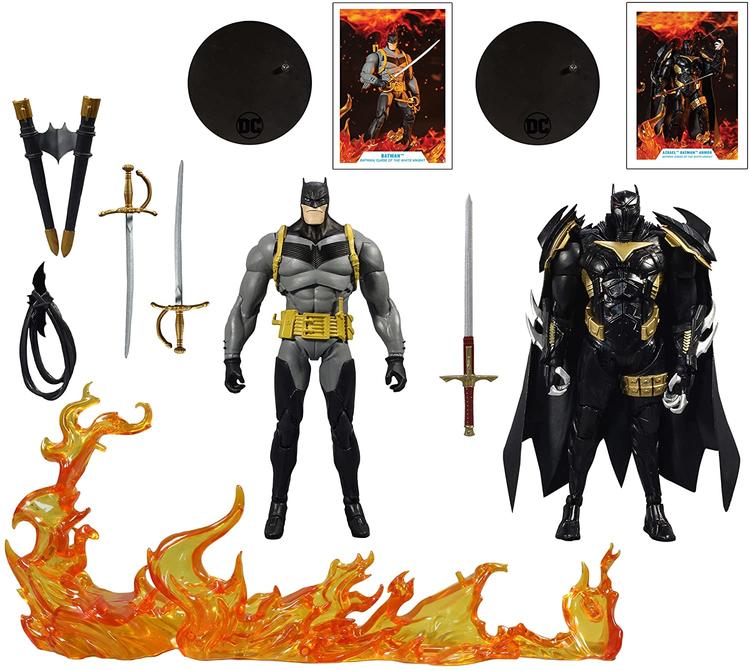 McFarlane Toys  -  Figurine action de 17.8cm  -  DC Multiverse  -  Batman vs. Azrael "Batman" armor