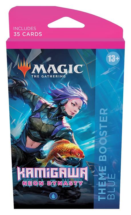 Magic The Gathering - Booster Thématique - Kamigawa neon dynasty  -  Blue