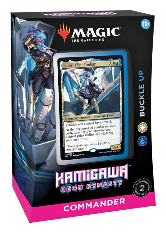 Magic The Gathering - Commander Deck  -  Kamigawa neon dynasty  -  Buckle up
