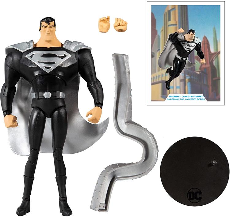 McFarlane - Figurine action de 17.8cm  -  DC Multiverse  -  Superman (Black suit variant)