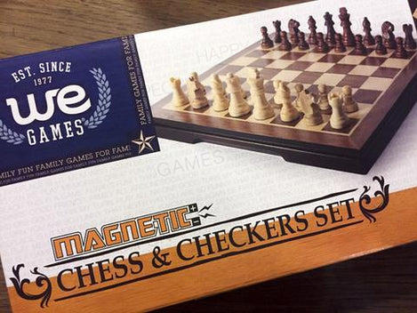 Magnetic Chess and Checkers Set (VA)