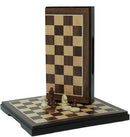Magnetic chess and checkers set