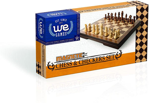 Magnetic Chess and Checkers Set (VA)